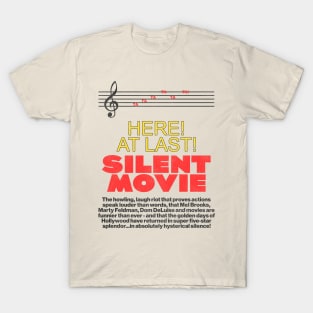 1976 Mel Brooks' Silent Movie T-Shirt